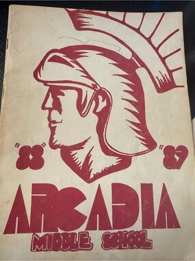 1988-89 Greece Arcadia Middle School Yearbook